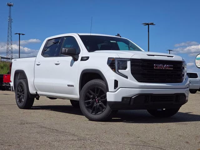 2026 Summit White GMC Sierra 1500 Elevation 4X4 Truck