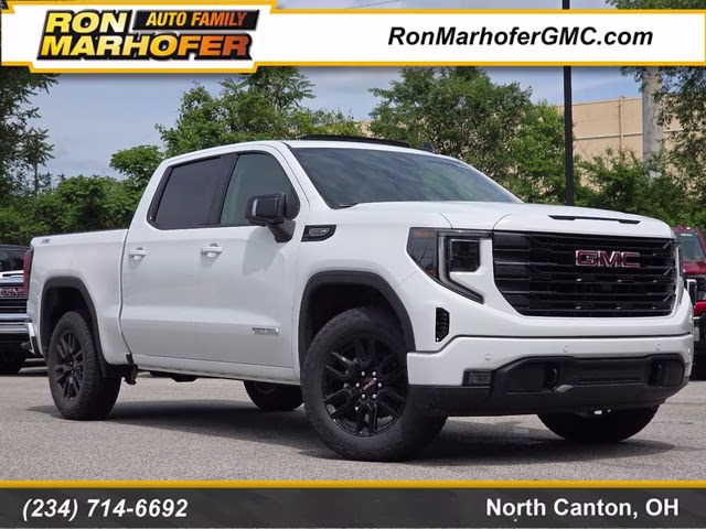 2026 Summit White GMC Sierra 1500 Elevation 4X4 Truck