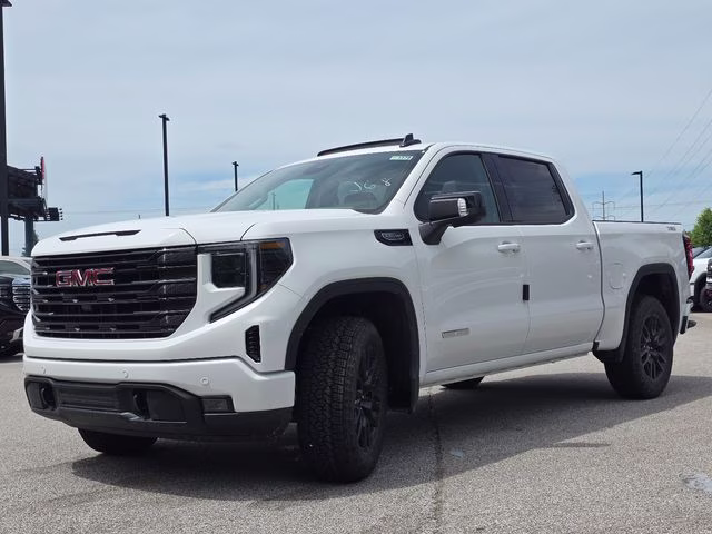2026 Summit White GMC Sierra 1500 Elevation 4X4 Truck