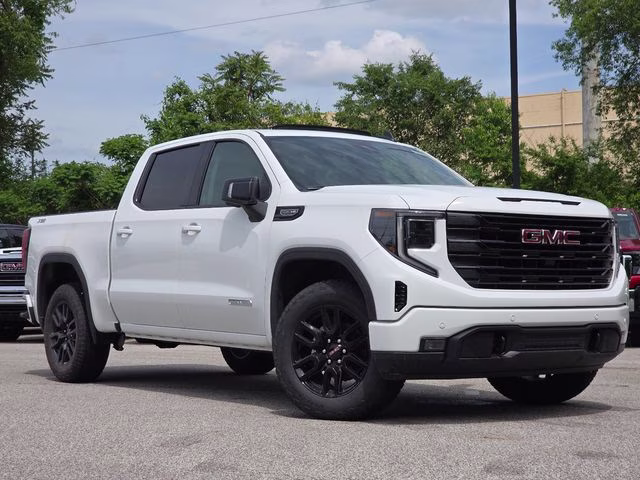 2026 Summit White GMC Sierra 1500 Elevation 4X4 Truck