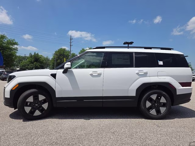 2026 Serenity White Hyundai Santa Fe Hybrid SEL AWD SUV