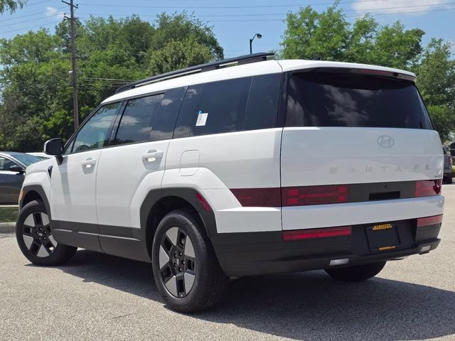 2026 Serenity White Hyundai Santa Fe Hybrid SEL AWD SUV