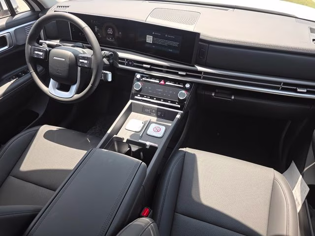 2026 Serenity White Hyundai Santa Fe Hybrid SEL AWD SUV