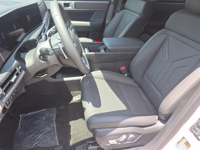 2026 Serenity White Hyundai Santa Fe Hybrid SEL AWD SUV