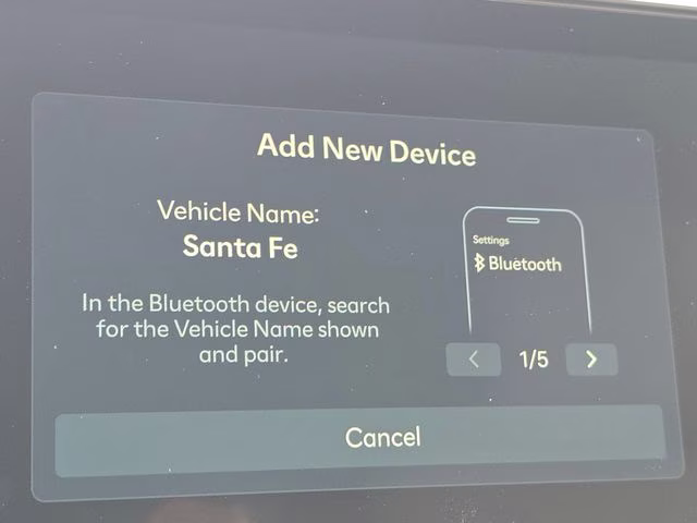 2026 Ecotronic Gray Hyundai Santa Fe SEL AWD SUV