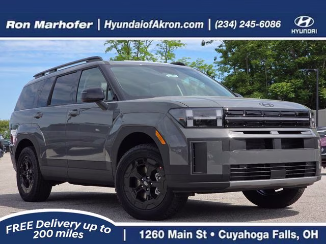 2026 Hampton Gray Hyundai Santa Fe XRT AWD SUV