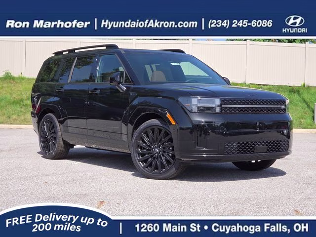 2026 Phantom Black Hyundai Santa Fe Calligraphy AWD SUV
