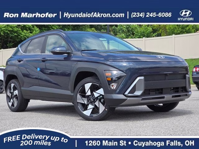 2026 Denim Blue Pearl Hyundai Kona Limited AWD SUV