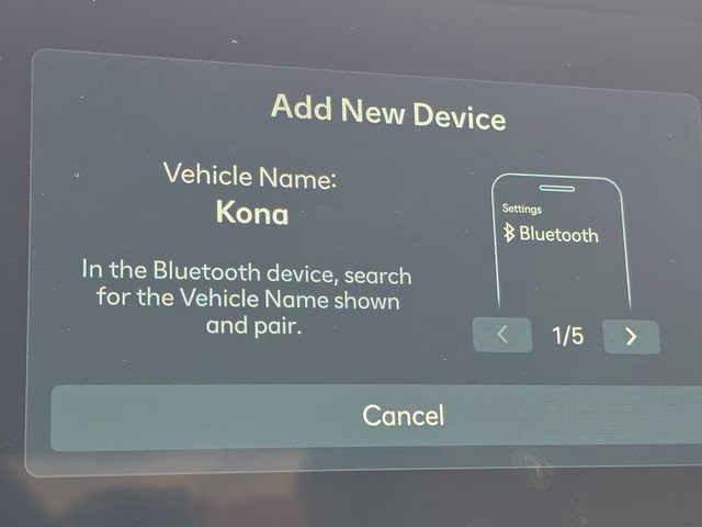 2026 Denim Blue Pearl Hyundai Kona Limited AWD SUV
