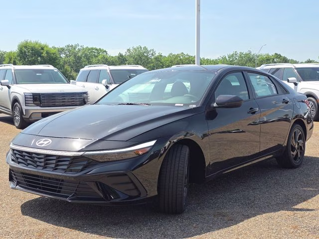 2026 Abyss Black Hyundai Elantra Hybrid SEL Sport FWD Sedan