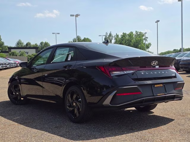 2026 Abyss Black Hyundai Elantra Hybrid SEL Sport FWD Sedan