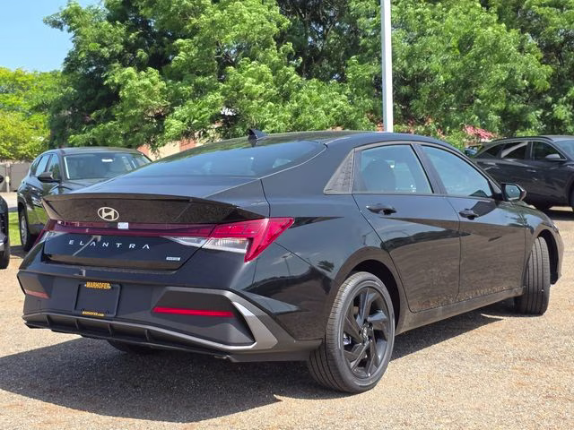 2026 Abyss Black Hyundai Elantra Hybrid SEL Sport FWD Sedan