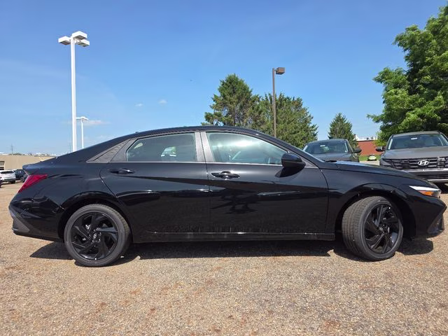 2026 Abyss Black Hyundai Elantra Hybrid SEL Sport FWD Sedan