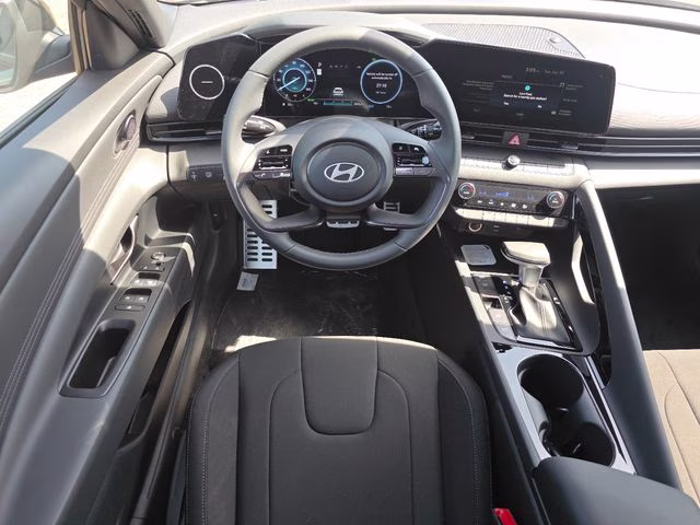 2026 Abyss Black Hyundai Elantra Hybrid SEL Sport FWD Sedan