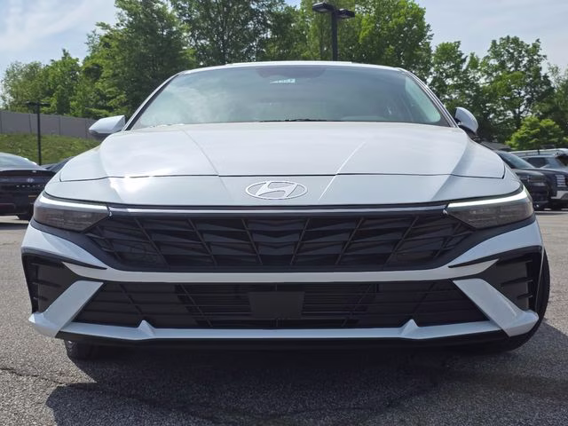 2026 Serenity White Pearl Hyundai Elantra Limited FWD Sedan