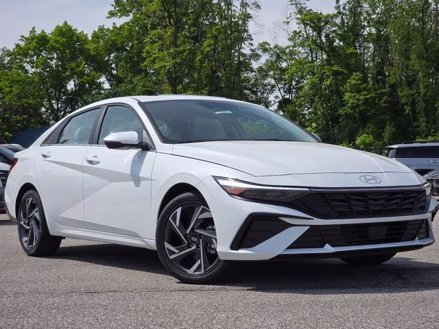 2026 Serenity White Pearl Hyundai Elantra Limited FWD Sedan