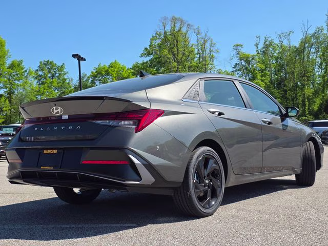 2026 Amazon Gray Hyundai Elantra SEL Sport FWD Sedan