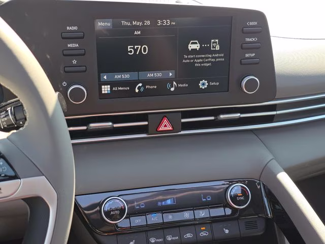 2026 Amazon Gray Hyundai Elantra SEL Sport FWD Sedan