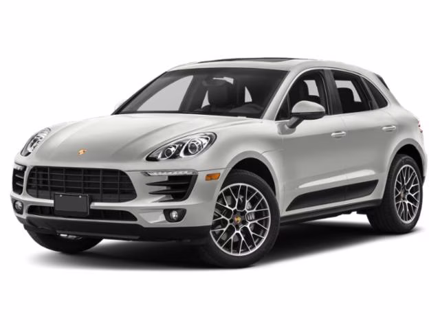 2015 White Porsche Macan S AWD SUV