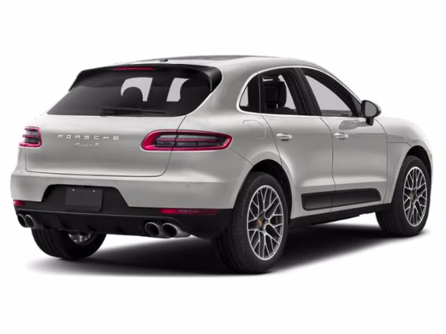 2015 White Porsche Macan S AWD SUV