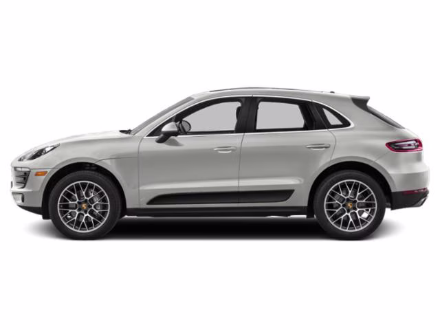 2015 White Porsche Macan S AWD SUV