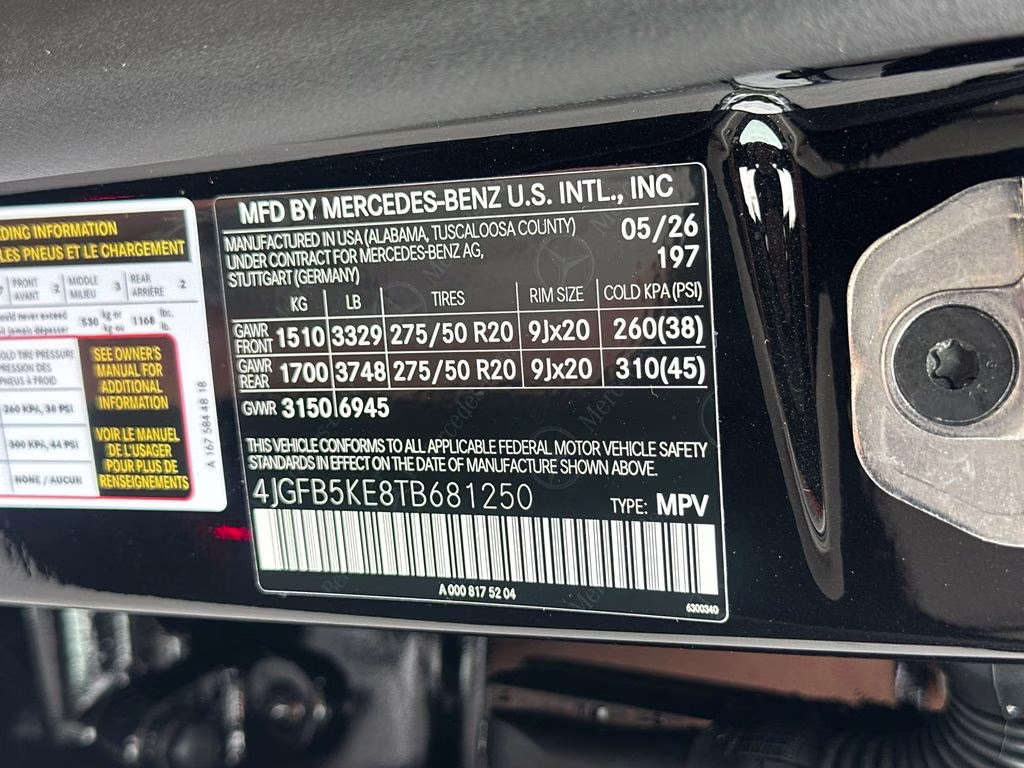 2026 Obsidian Mercedes-Benz GLE GLE 450 AWD SUV