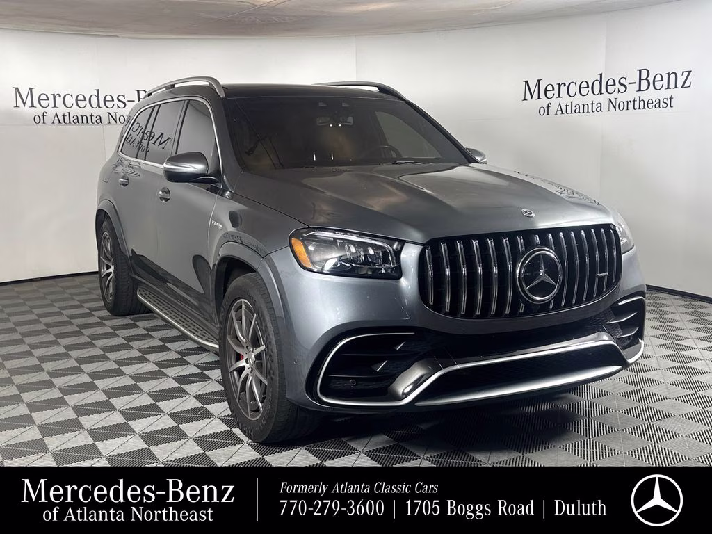2021 Selenite Gray Metallic Mercedes-Benz GLS GLS 63 AMG AWD SUV