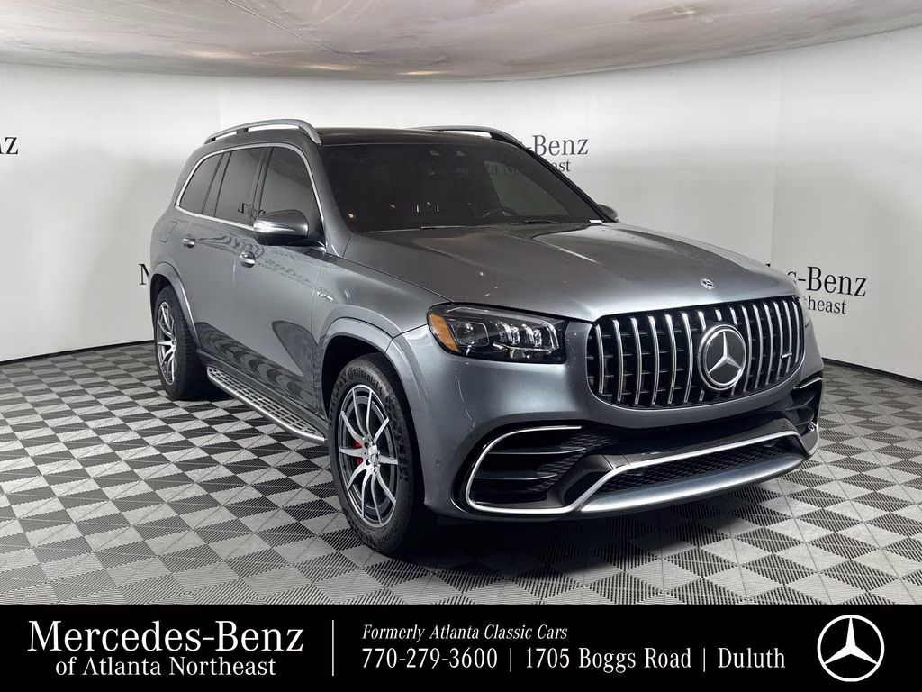 2021 Selenite Gray Metallic Mercedes-Benz GLS GLS 63 AMG AWD SUV