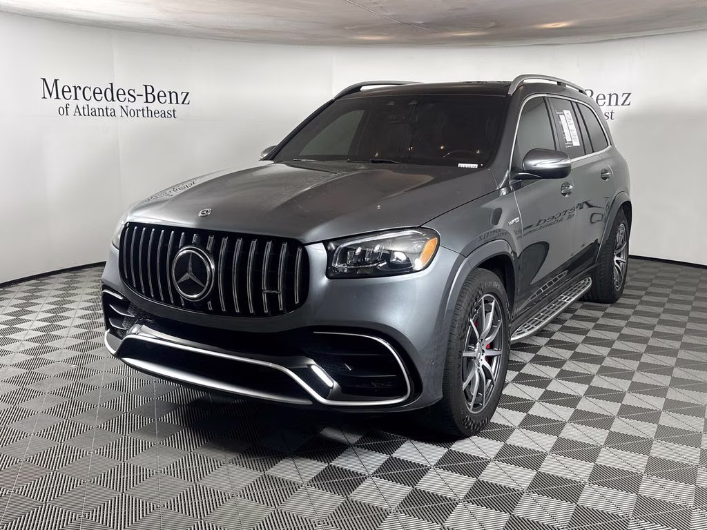 2021 Selenite Gray Metallic Mercedes-Benz GLS GLS 63 AMG AWD SUV