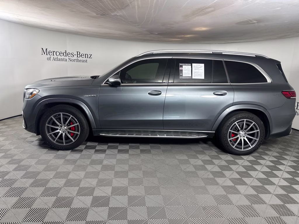 2021 Selenite Gray Metallic Mercedes-Benz GLS GLS 63 AMG AWD SUV