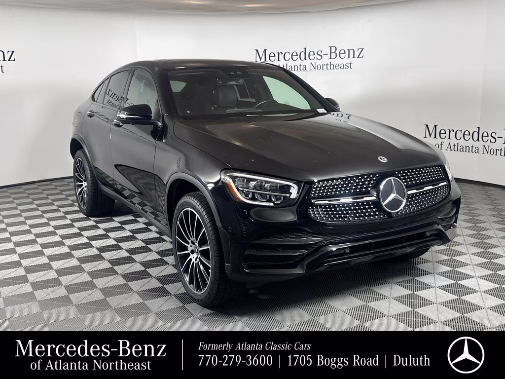 2023 Black Mercedes-Benz GLC GLC 300 Coupe AWD SUV