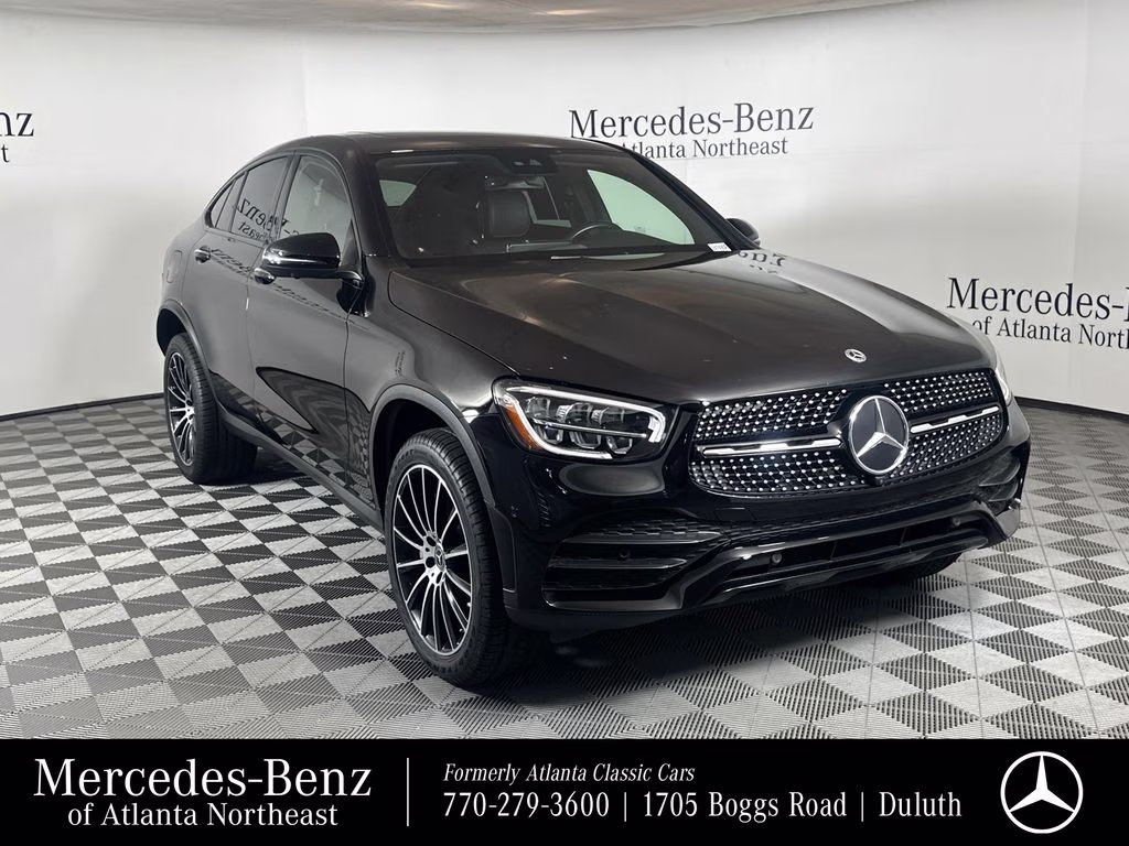 2023 Black Mercedes-Benz GLC GLC 300 Coupe AWD SUV