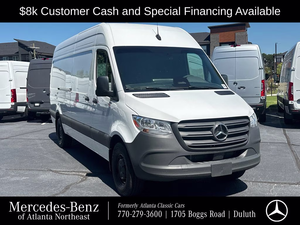 2025 Arctic Mercedes-Benz Sprinter 2500 Cargo 170 WB RWD Van