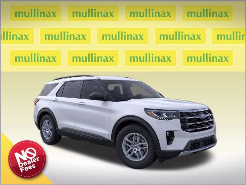 2026 White Ford Explorer Active RWD SUV