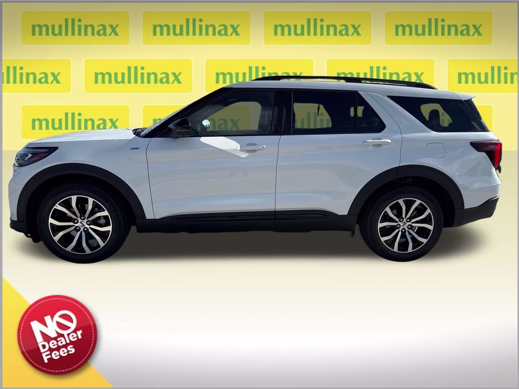 2026 Star White Metallic TC Ford Explorer ST-Line RWD SUV