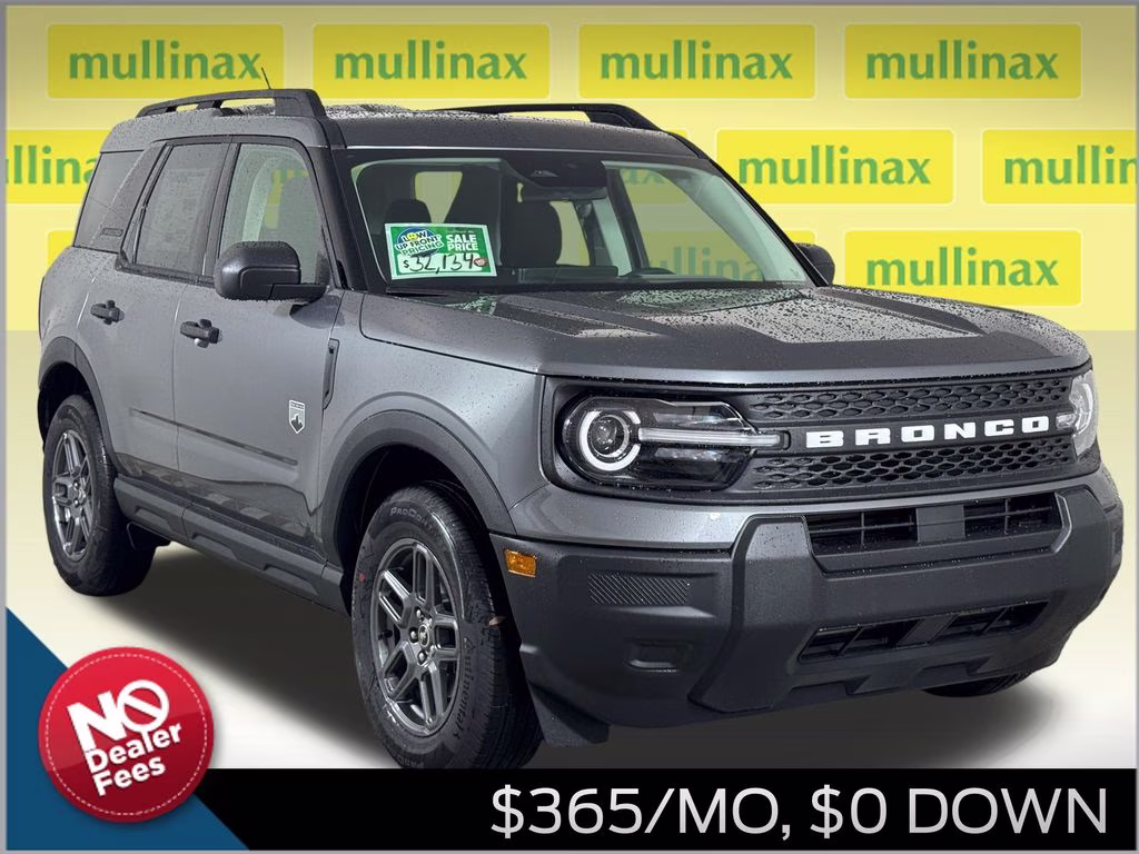 2026 Carbonized Gray Metallic Ford Bronco Sport Big Bend 4X4 SUV