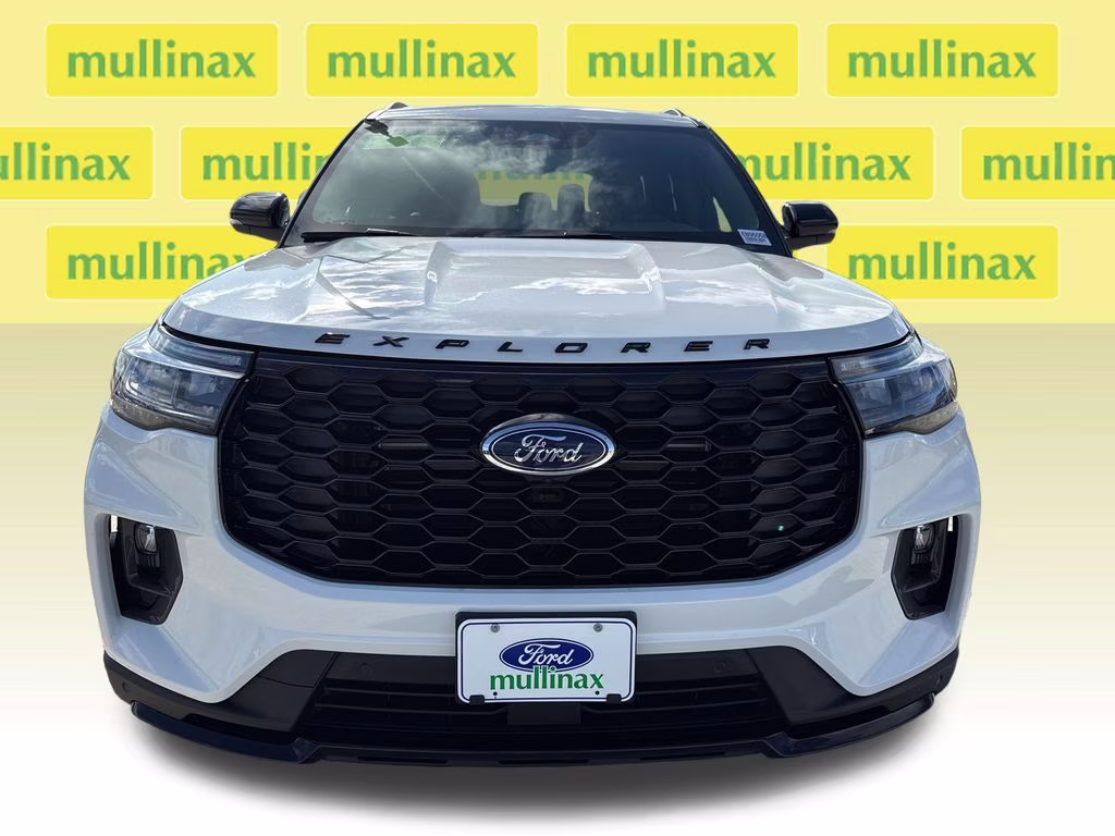 2026 Star White Metallic TC Ford Explorer ST-Line RWD SUV