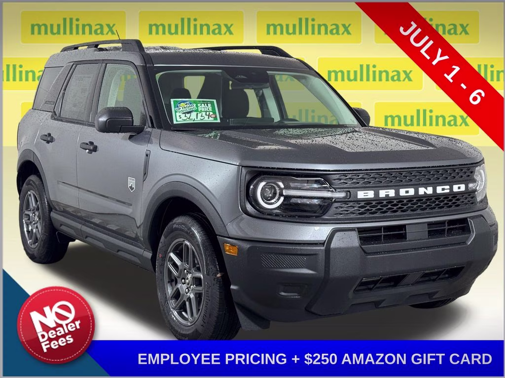 2026 Carbonized Gray Metallic Ford Bronco Sport Big Bend 4X4 SUV