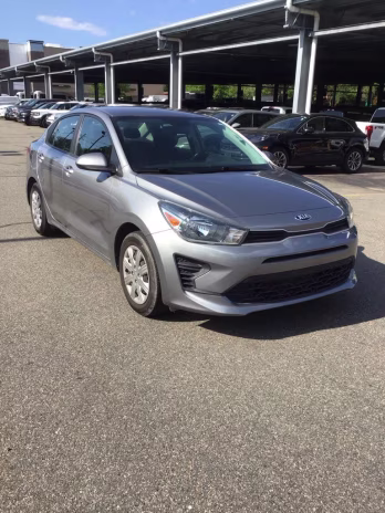 2021 Steel Gray Kia Rio S FWD Sedan