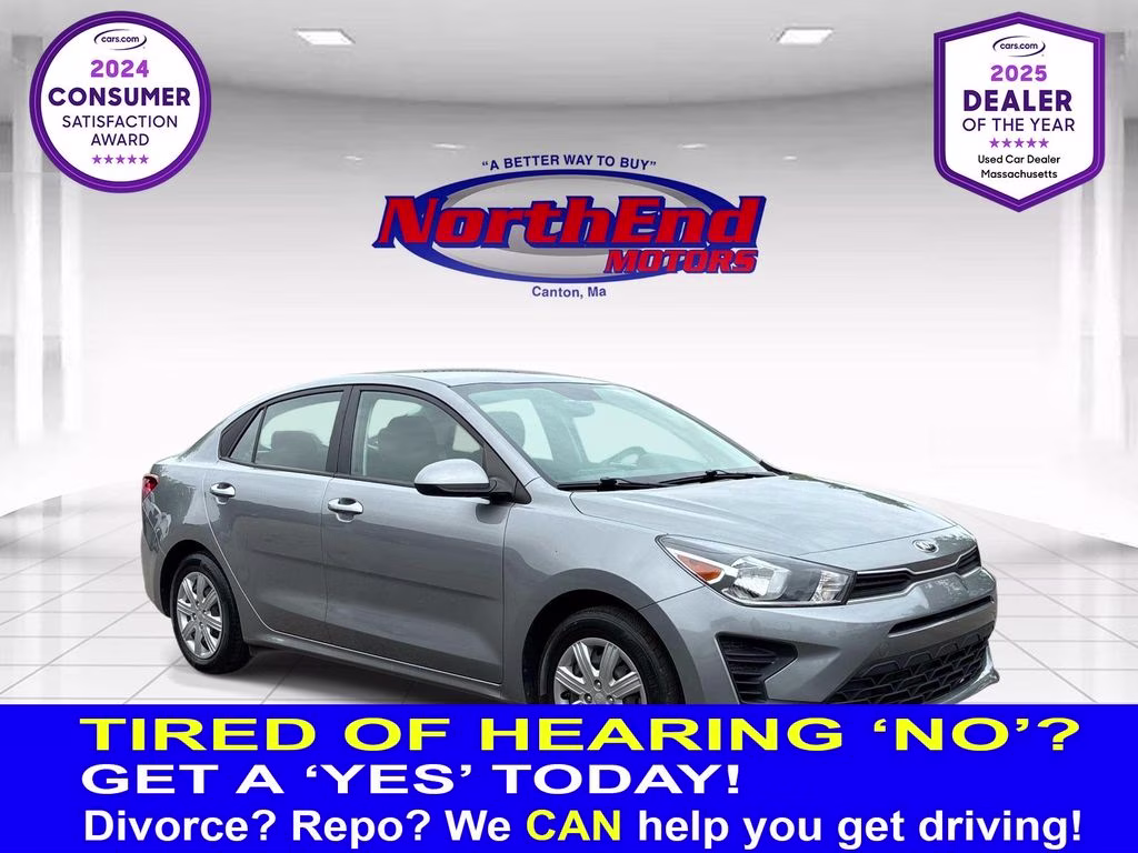 2021 Steel Gray Kia Rio S FWD Sedan