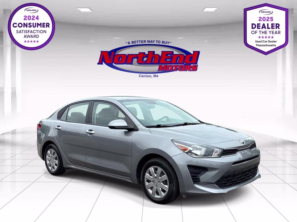 2021 Steel Gray Kia Rio S FWD Sedan