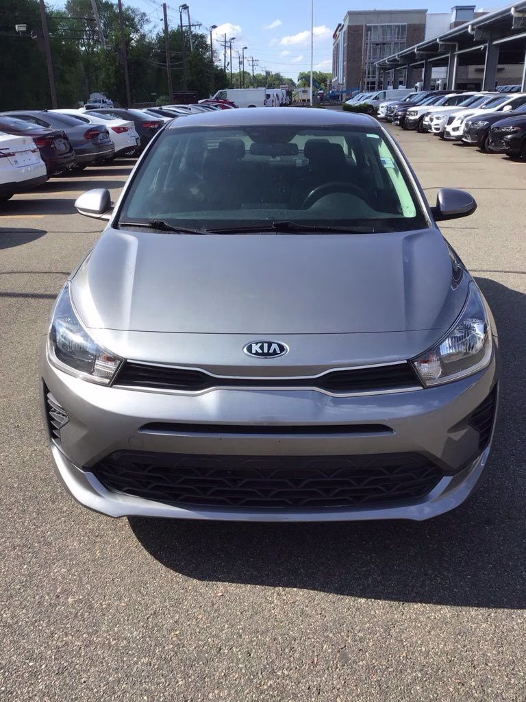 2021 Steel Gray Kia Rio S FWD Sedan