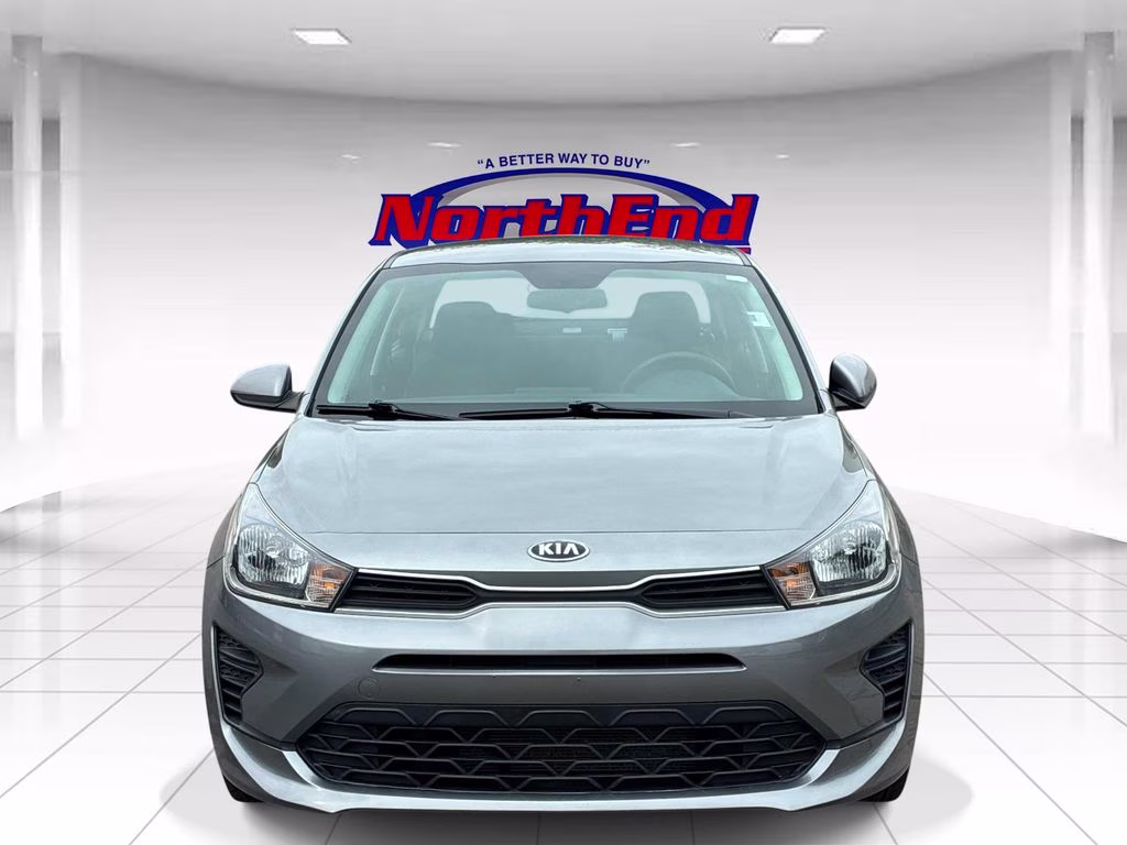 2021 Steel Gray Kia Rio S FWD Sedan