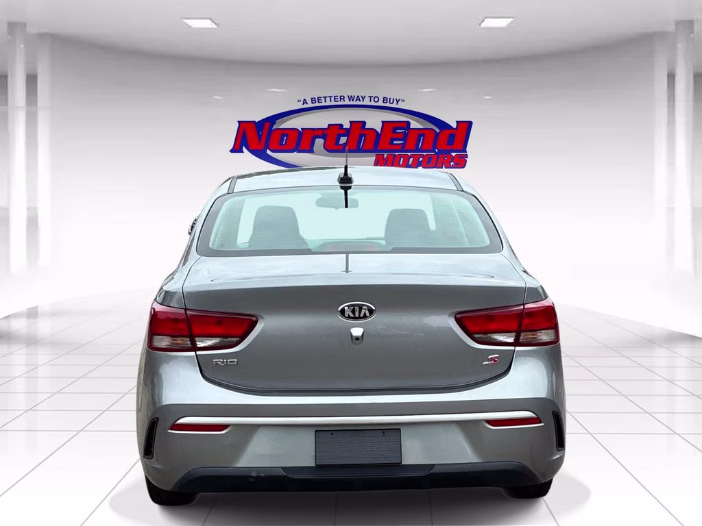 2021 Steel Gray Kia Rio S FWD Sedan
