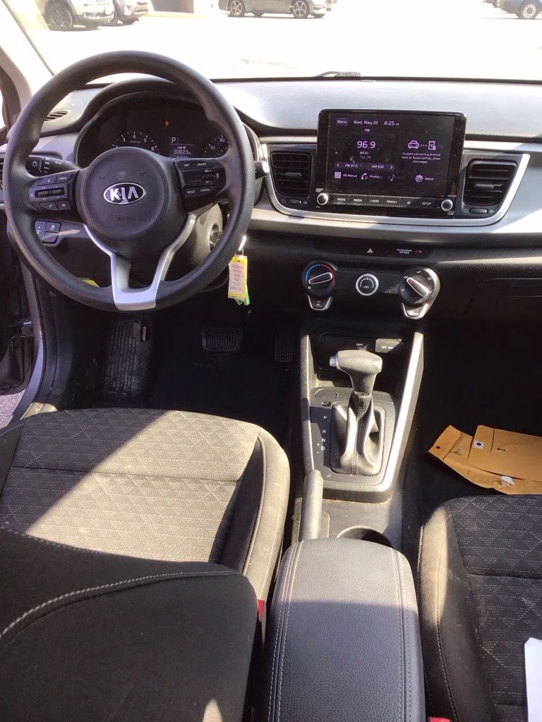 2021 Steel Gray Kia Rio S FWD Sedan