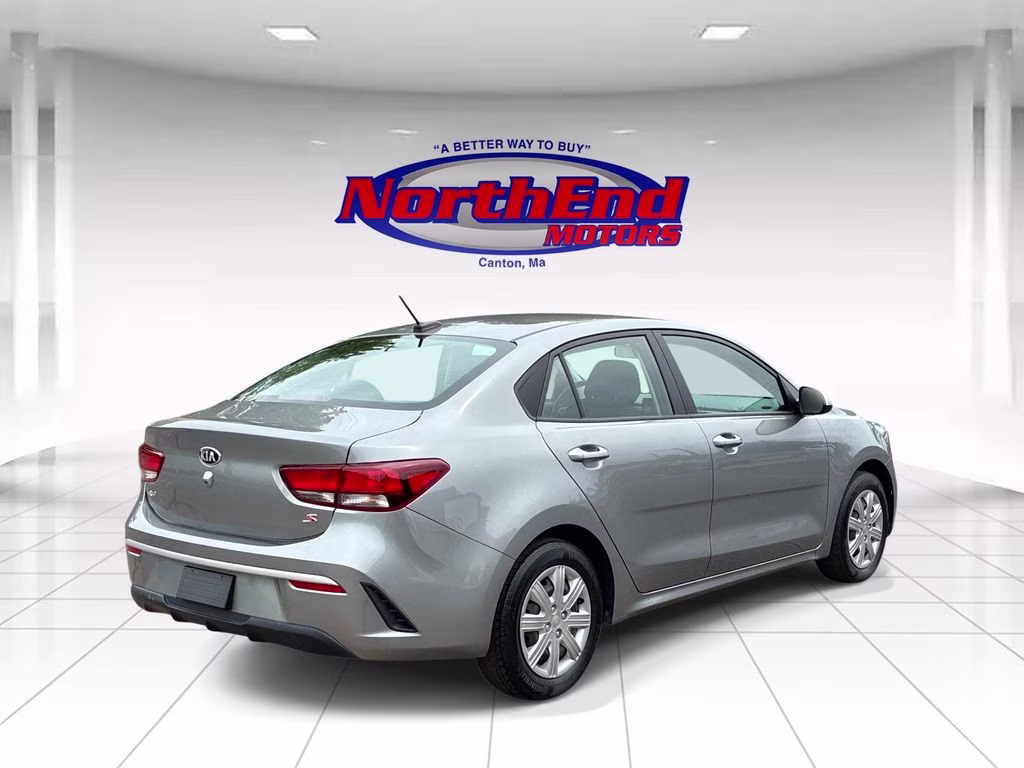 2021 Steel Gray Kia Rio S FWD Sedan