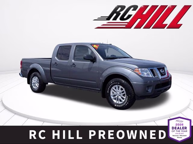 2017 Gun Metallic Nissan Frontier SV 4X4 Truck