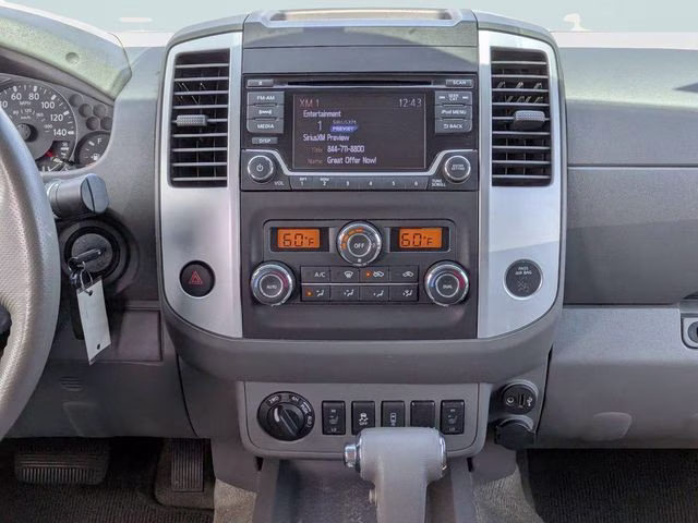 2017 Gun Metallic Nissan Frontier SV 4X4 Truck