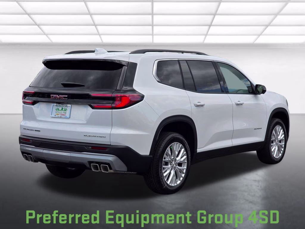 2026 Summit White GMC Acadia Elevation AWD SUV