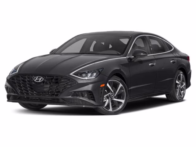 2021 Phantom Black Hyundai Sonata SEL Plus FWD Sedan